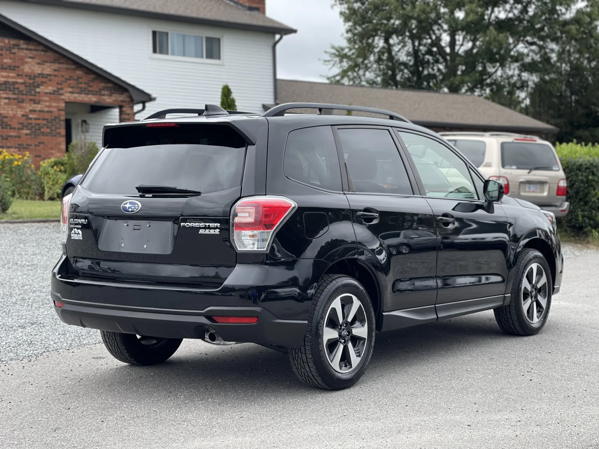 Rear passenger side