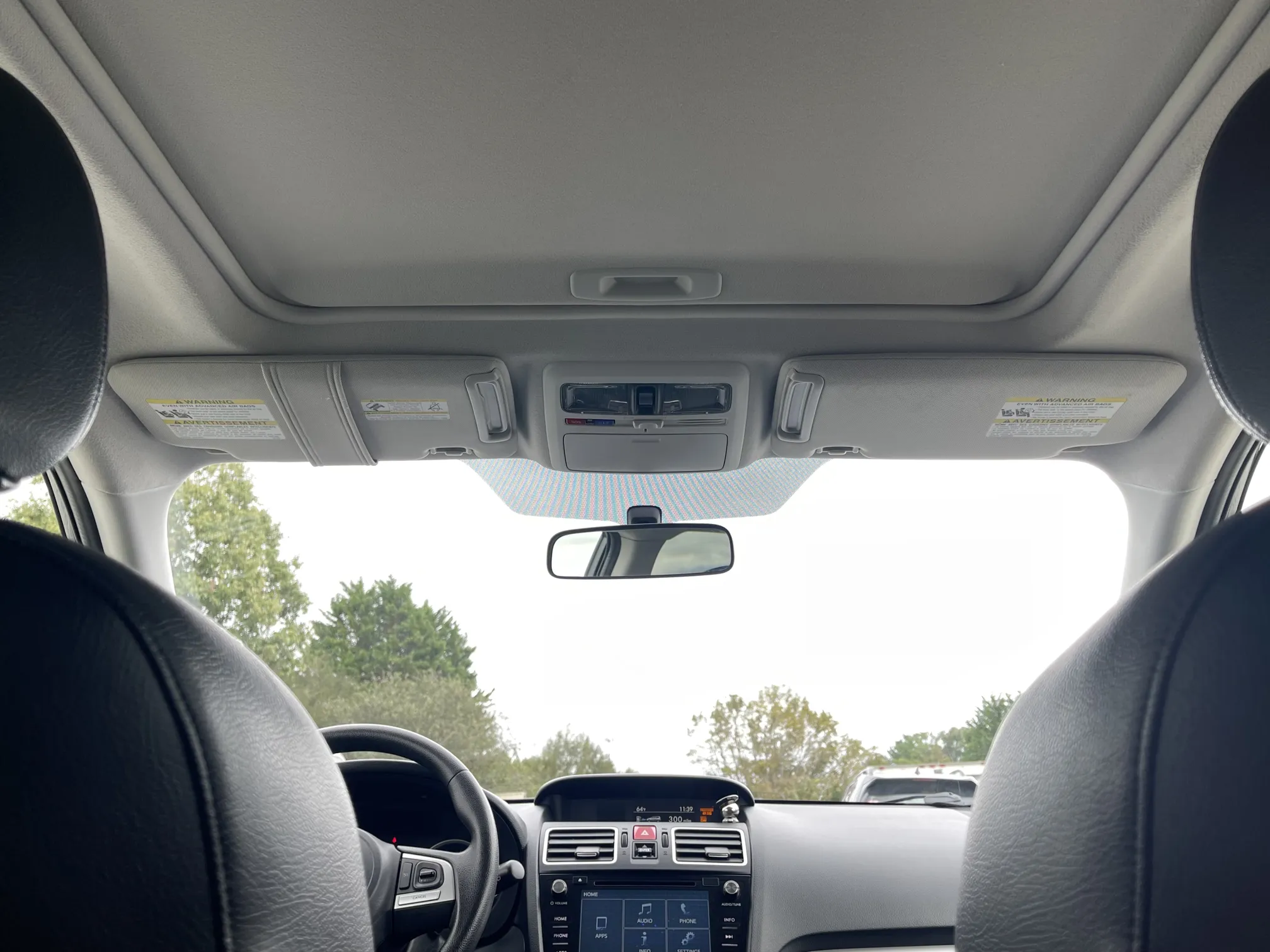Front entertainment system