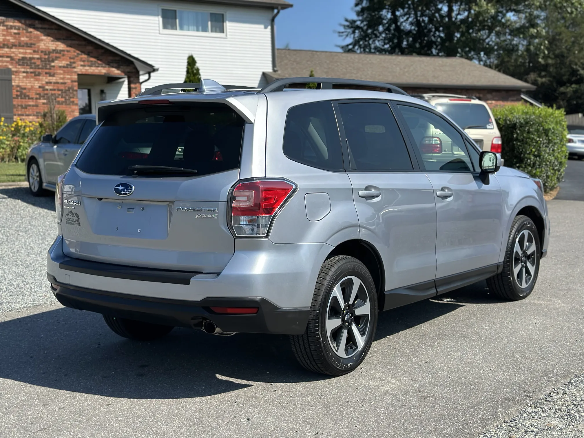Rear passenger side