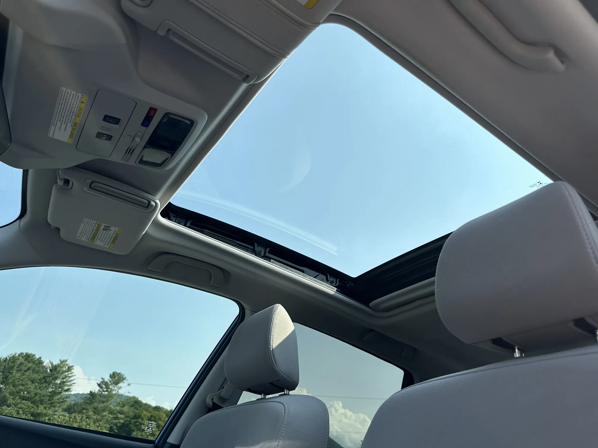 Front entertainment system
