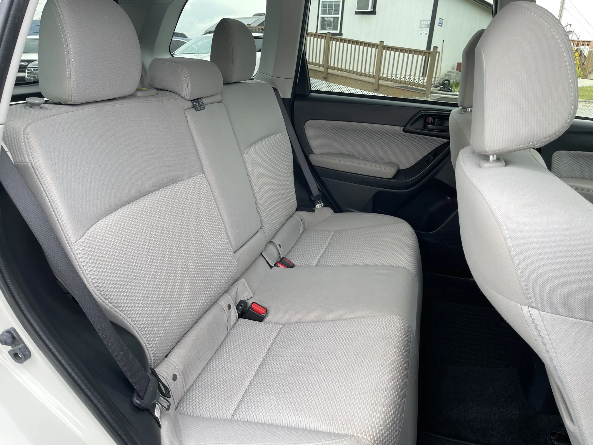 Rear seat
