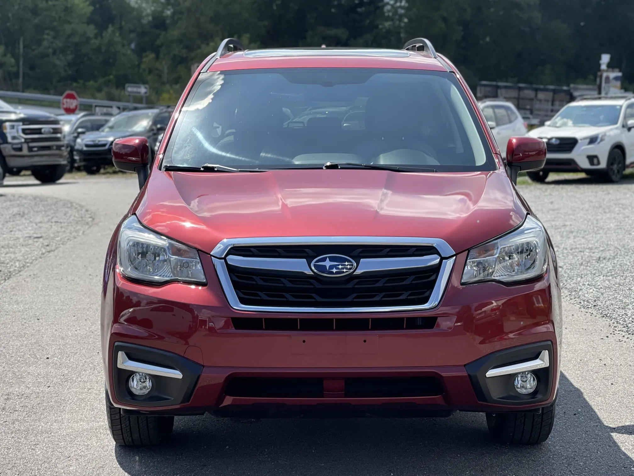 2017 Subaru Forester Limited - Red