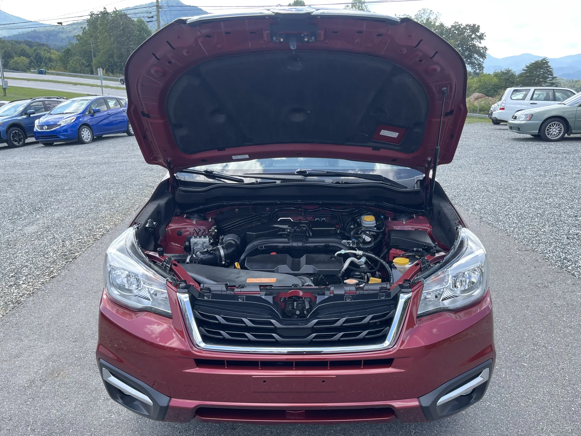 2017 Subaru Forester Limited - Red