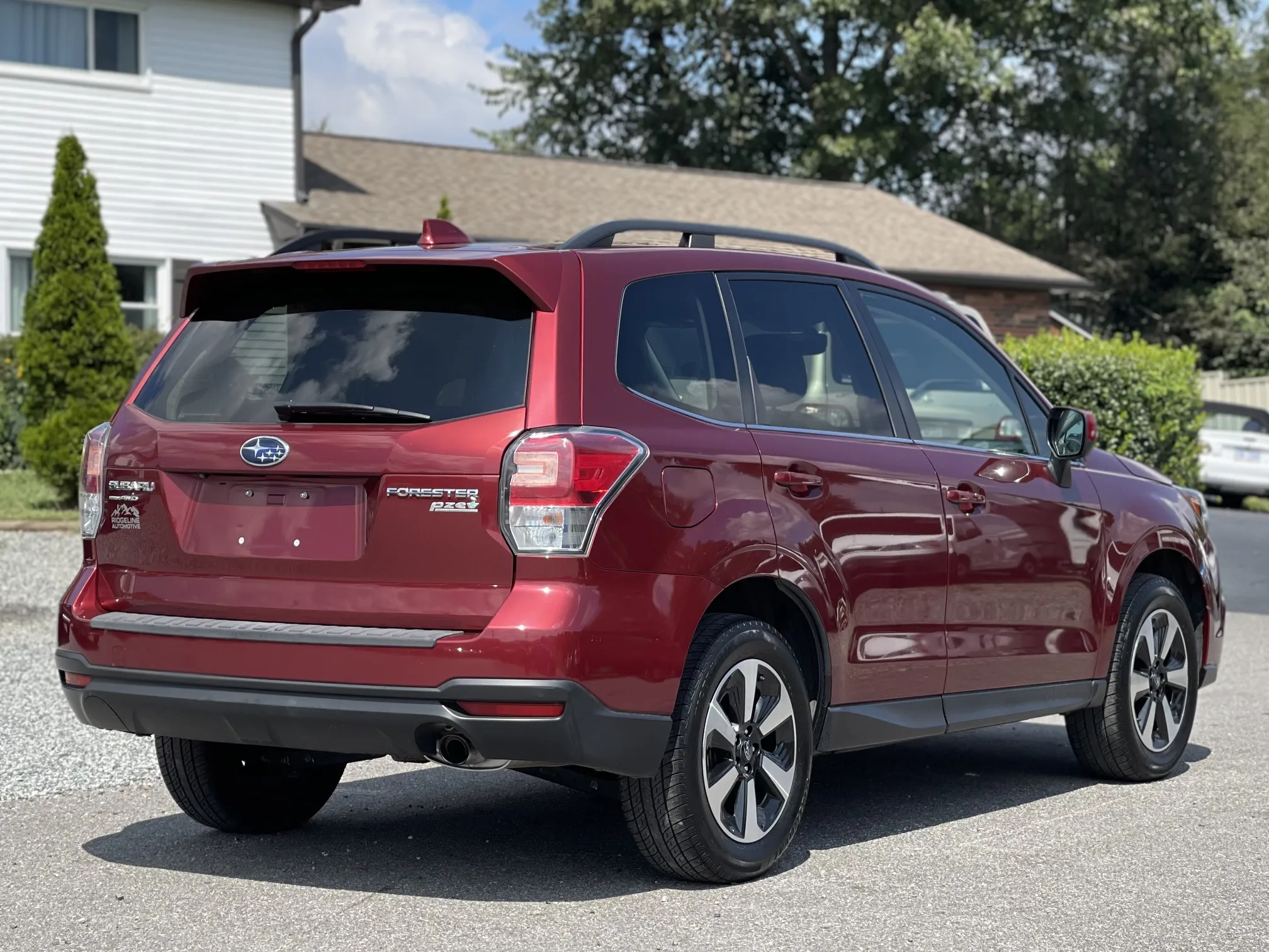 Rear passenger side
