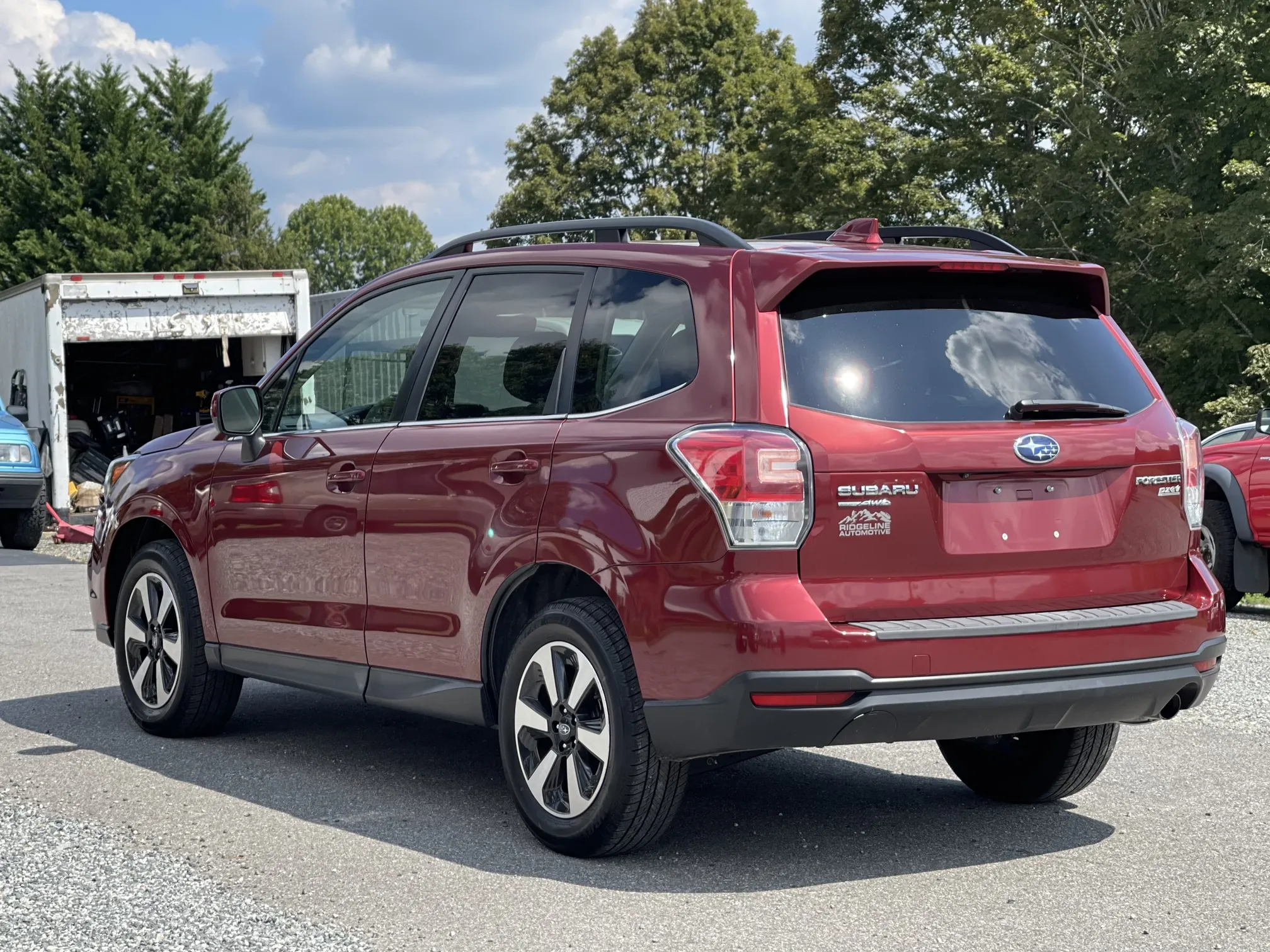 Rear driver side