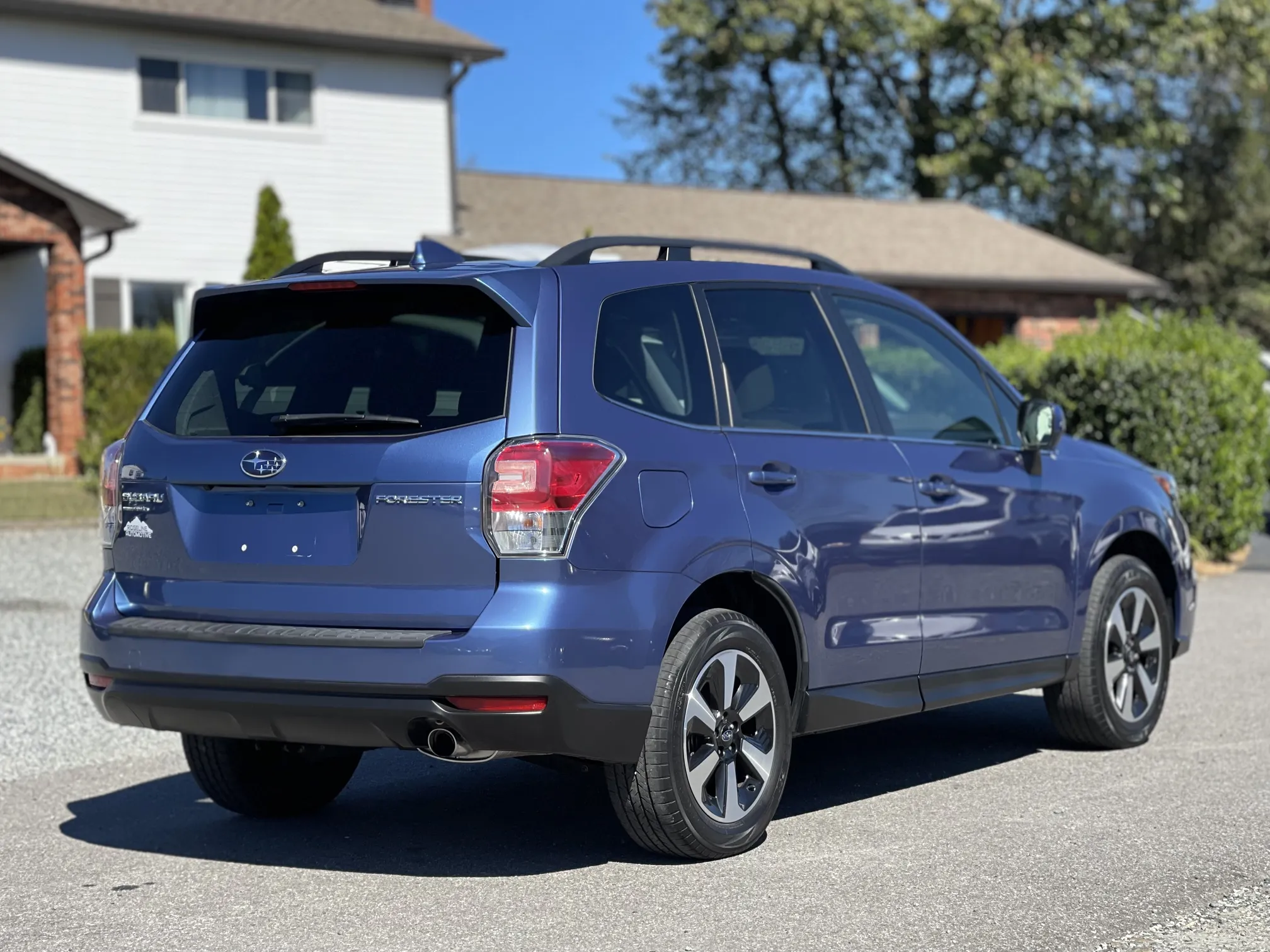 Rear passenger side