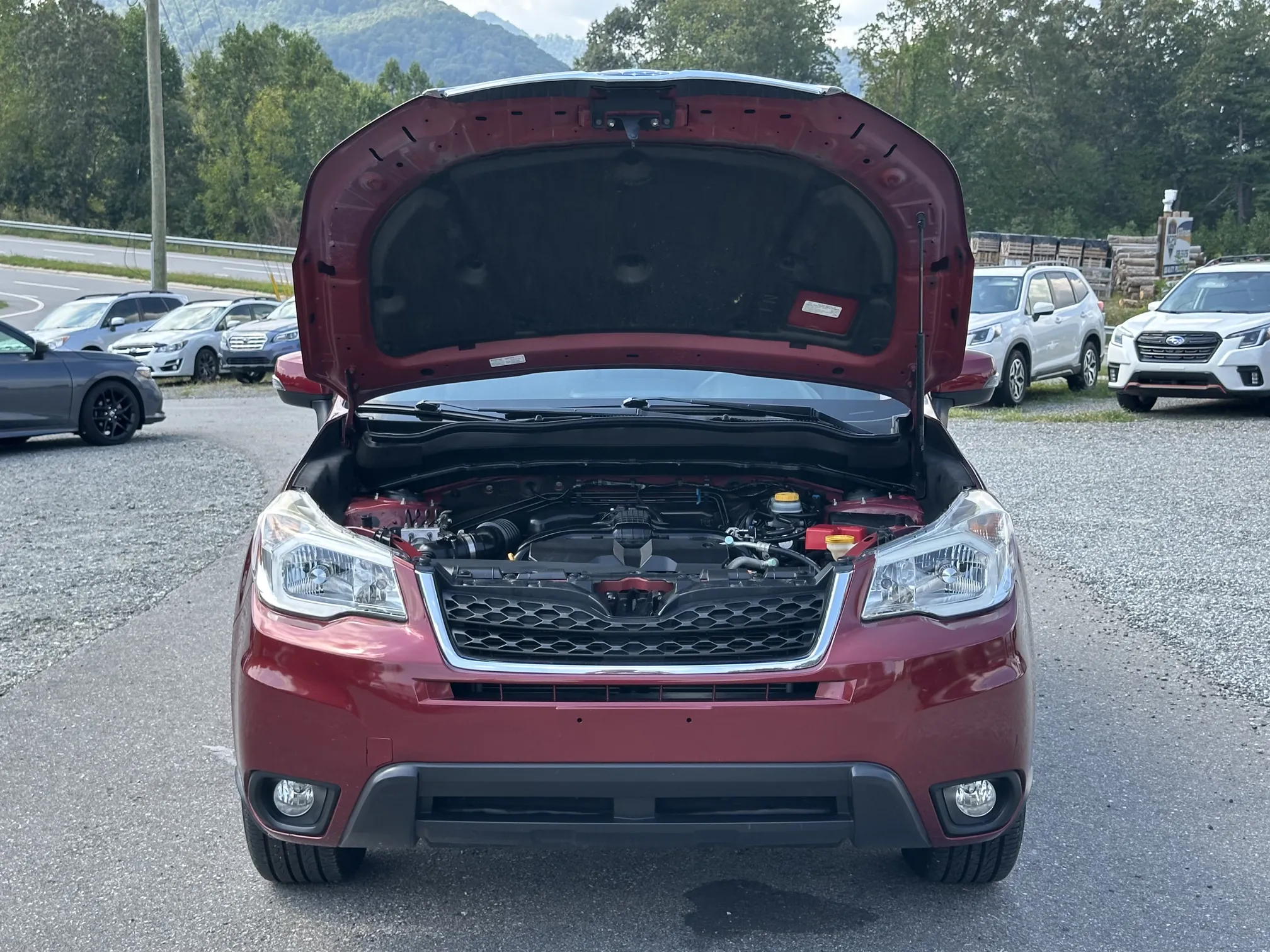 2016 Subaru Forester Touring - Red