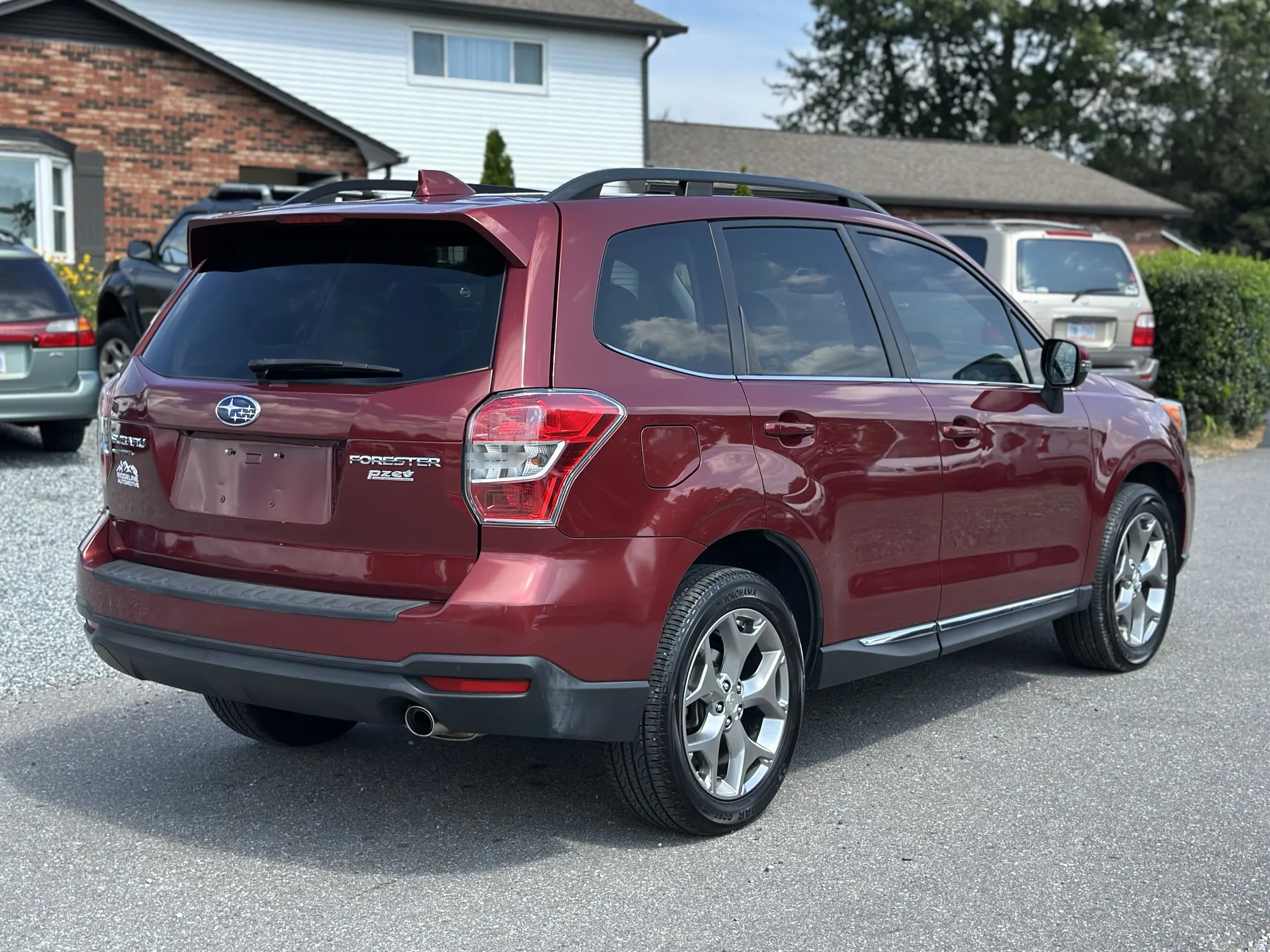 Rear passenger side