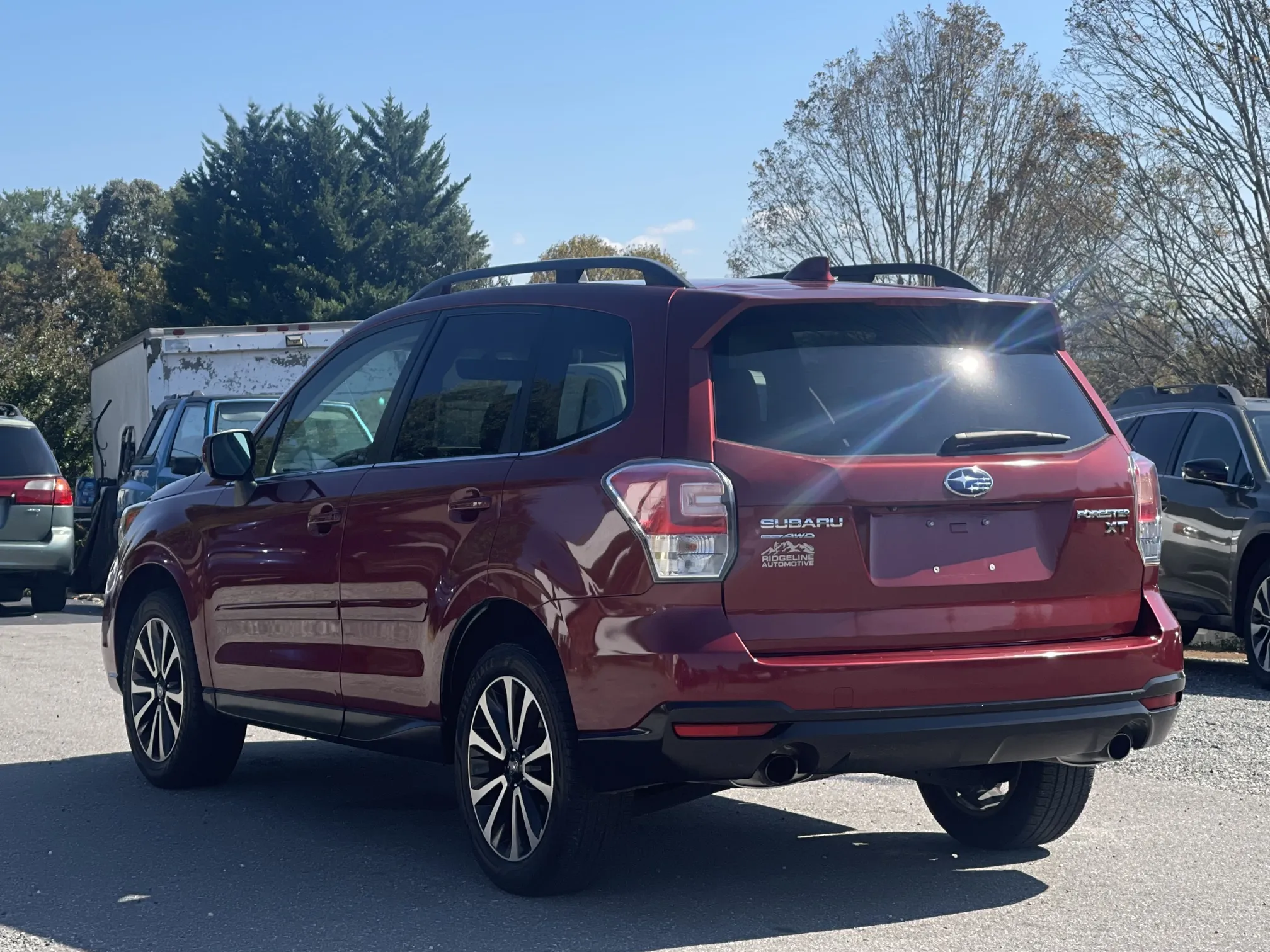 Rear driver side