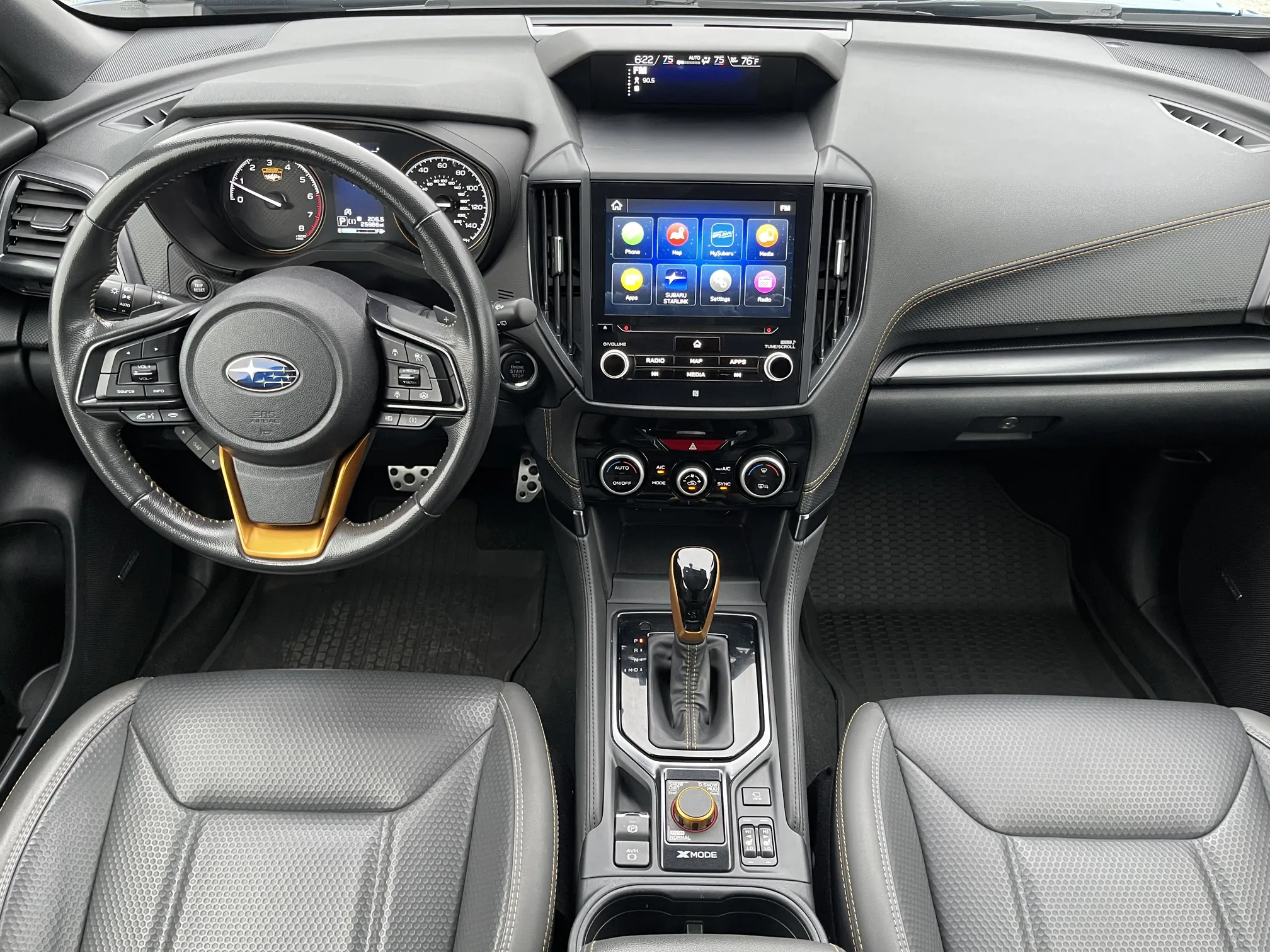 Front entertainment system