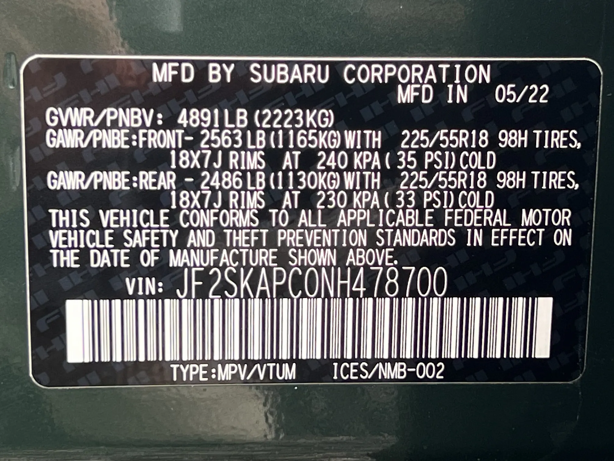 2022 Subaru Forester Limited