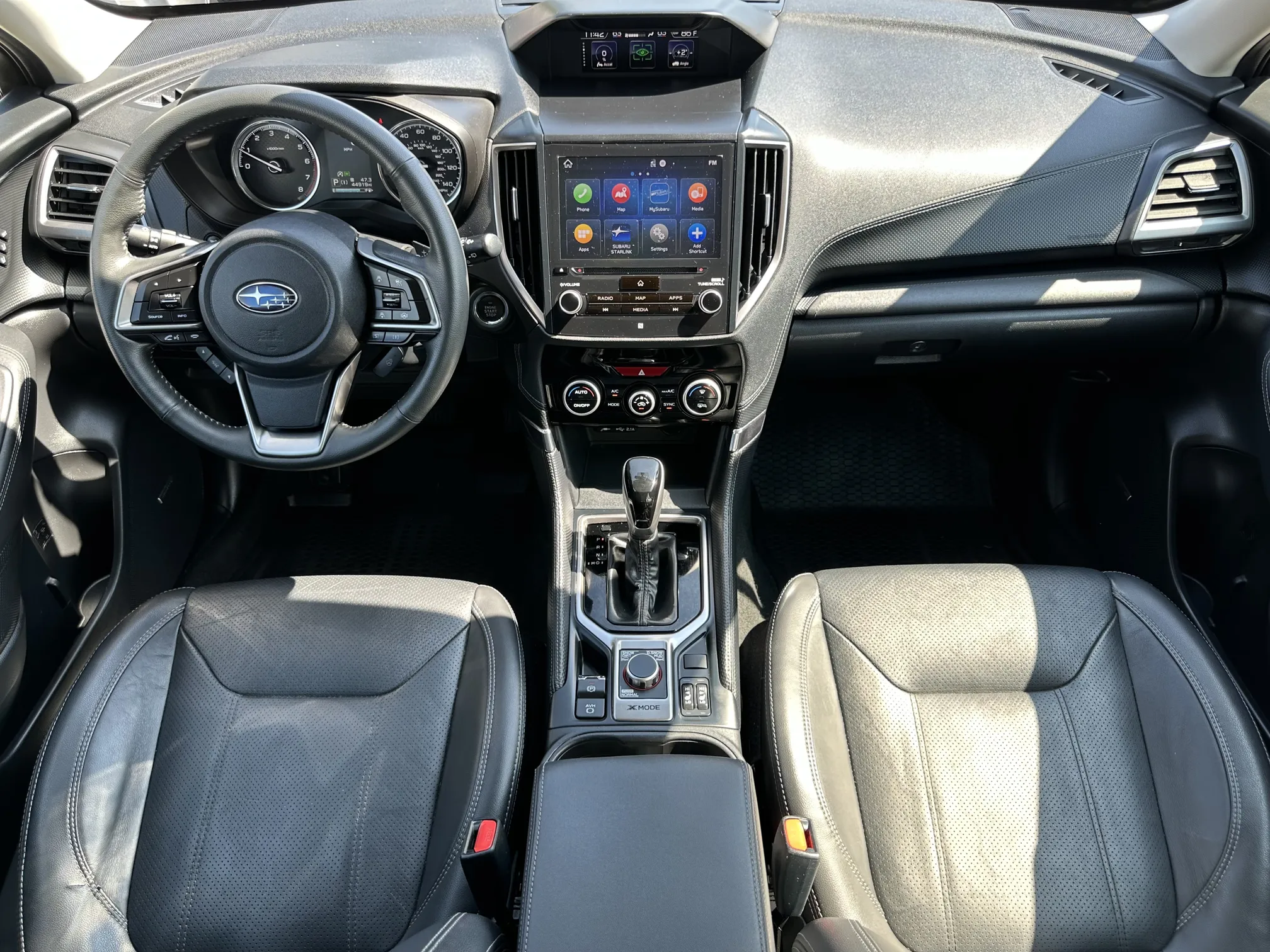 Front entertainment system