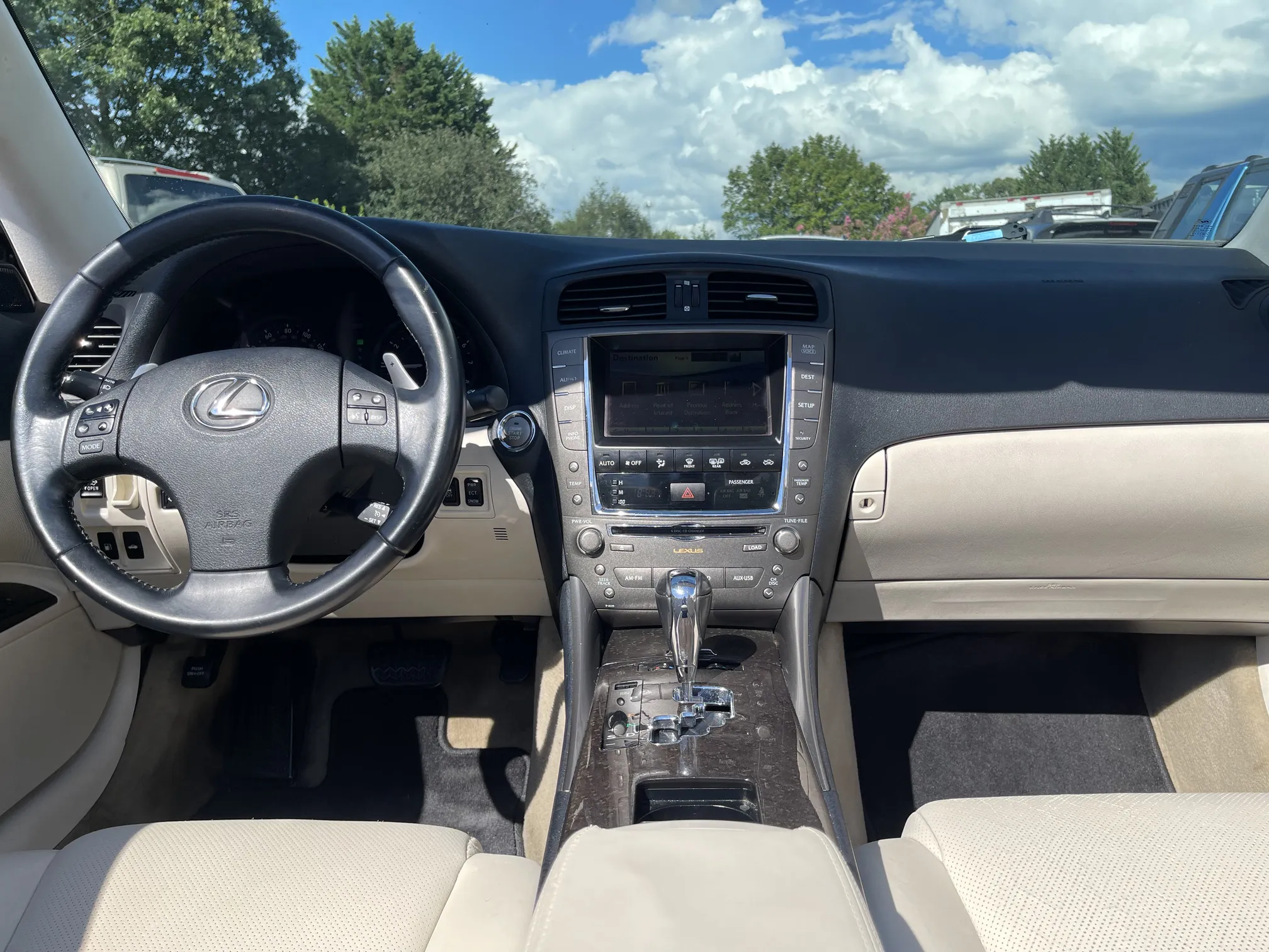Front entertainment system
