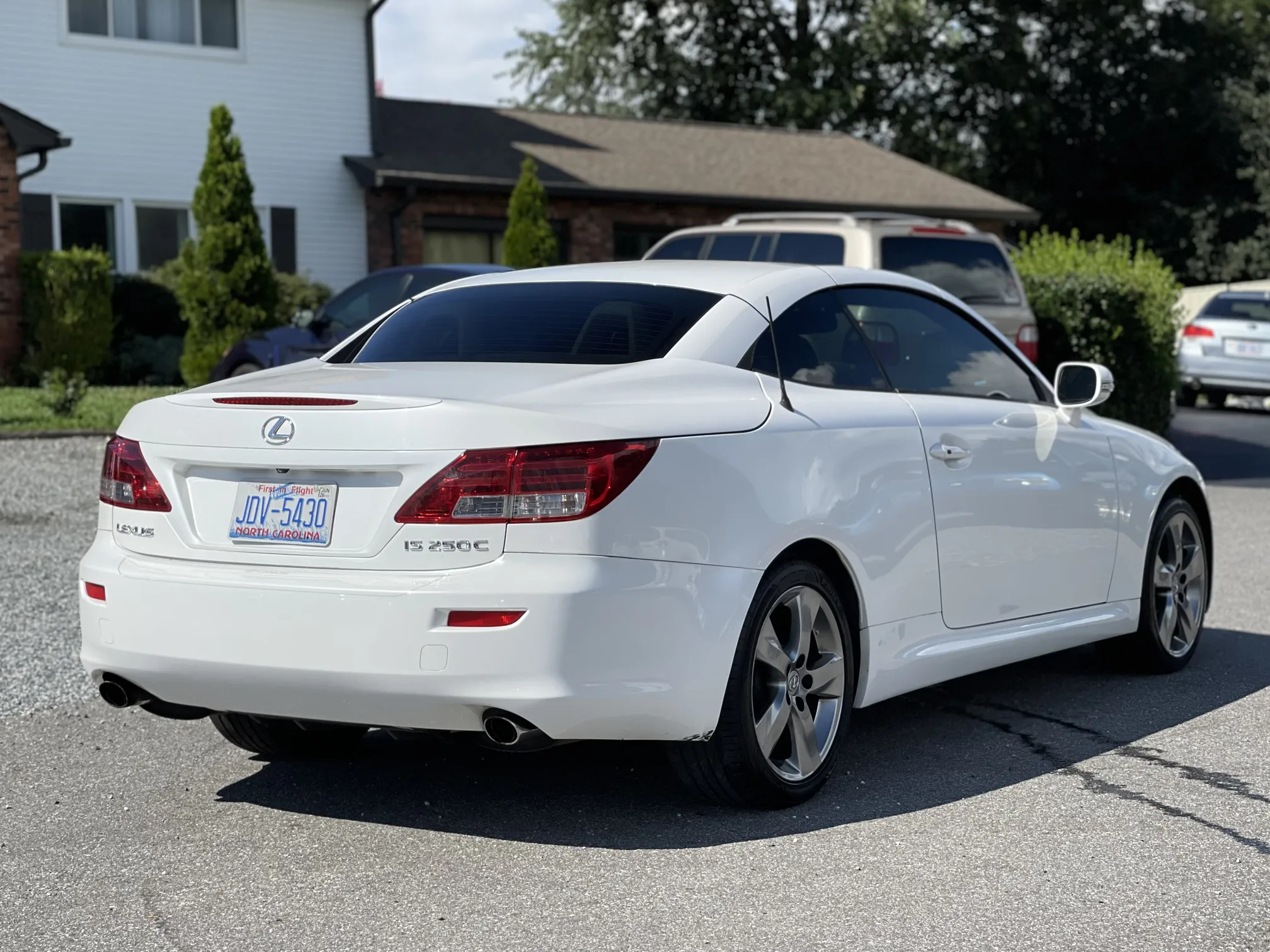 Rear passenger side
