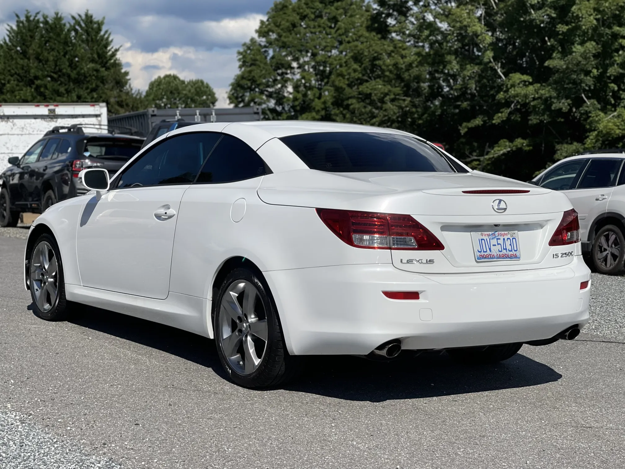 Rear driver side