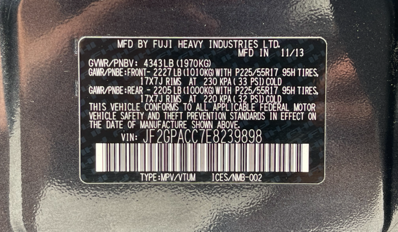 
								2014 Subaru XV Crosstrek 5dr Auto 2.0i Premium / 97K Miles full									