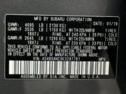 
										2019 Subaru Outback Limited / 46K full									