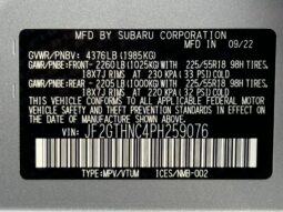 
										2023 Subaru Crosstrek Limited / 12K full									