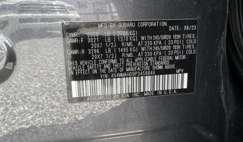 
								2023 Subaru Ascent Onyx / 31k Miles full									