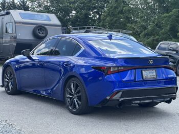 2022 Lexus IS 350 F Sport / 33k